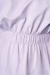 Lila fix kapucnis zsebes rövid casual ruha pamutból készült 4 - StarShinerS.hu
