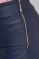 StarShinerS sötétkék műbőr casual szűk szabású magas derekú oldalt cipzárral zárható nadrág 6 - StarShinerS.hu