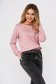 Pink pólónyakkal pulóver fém lánccal van ellátva 1 - StarShinerS.hu