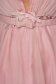 Világos rózsaszínű hátul fűzős harang ruha tüllből 3 - StarShinerS.hu