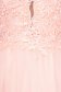 Pink alkalmi harang ruha tüllből csipkés anyagból v-dekoltázzsal teljesen kivágott hátrésszel 4 - StarShinerS.hu