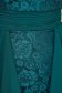 Zöld alkalmi ceruza ruha anyagberakások selyem muszlinból csipke díszítéssel 4 - StarShinerS.hu