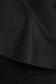 Midi ruha fekete StarShinerS ceruza rugalmas anyagból fodrokkal a dekoltázs vonalánál 5 - StarShinerS.hu