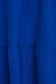 Fodros midi bő szabású kék ruha vékony anyagból 4 - StarShinerS.hu