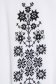 Fekete női blúz pamutból készült bő szabású hímzett betétekkel 5 - StarShinerS.hu