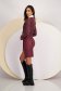 Burgundy műbőr ceruza szoknya 7 - StarShinerS.hu