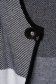 Bő szabású fekete kabát finom tapintásu, kötött és rugalmas anyagból 4 - StarShinerS.hu