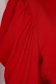 Irodai piros StarShinerS bő ujjú, szűk szabású női blúz enyhén rugalmas anyagból 4 - StarShinerS.hu
