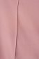 Púder rózsaszínű StarShinerS nadrág magas derekú elegáns deréktól bővülő szabású szövetből 4 - StarShinerS.hu