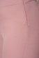 Púder rózsaszínű elegáns magas derekú kónikus nadrág szövetből 5 - StarShinerS.hu