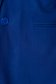 Kék irodai egyenes zsebes szövetkabát rugalmatlan szövetből 5 - StarShinerS.hu