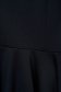 Fekete jersey rövid harang ruha kerekített dekoltázssal - StarShinerS 5 - StarShinerS.hu