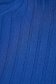 Kék magas nyakú szűk szabású kötött női blúz 4 - StarShinerS.hu