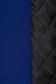 Kék elegáns szűkített szövetkabát műszőrme díszítéssel 6 - StarShinerS.hu