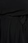 Fekete harang alakú StarShinerS ruha gumirozott derékrésszel, muszlinból 5 - StarShinerS.hu
