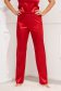 Piros egyenes StarShinerS pizsama szaténból 1 - StarShinerS.hu