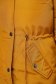 Mustársárga dzseki műszőrme díszítéssel vízlepergető kifordítható egyenes 5 - StarShinerS.hu