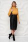 Mustársárga szűk szabású kötött női blúz csillogó szállal és strassz köves díszítéssel 4 - StarShinerS.hu