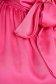 Pink bő szabású női blúz szaténból masnival 5 - StarShinerS.hu