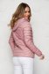 Púder rózsaszínű dzseki rövid szűkített vízlepergető vékony anyag 4 - StarShinerS.hu
