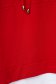 Piros bő szabású pamutból készült gumírozott derekú sportos szettek 5 - StarShinerS.hu