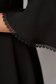Fekete harang ruha rugalmas szövetből fodros ujjakkal - StarShinerS 5 - StarShinerS.hu