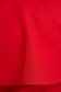 Piros StarShinerS midi alkalmi ceruza ruha fodrokkal a dekoltázs vonalánál rugalmas szövetből 5 - StarShinerS.hu