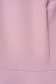 Púder rózsaszínű StarShinerS midi alkalmi ceruza ruha fodrokkal a dekoltázs vonalánál rugalmas szövetből 5 - StarShinerS.hu