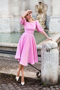 Pink midi harang ruha rugalmas szövetből - StarShinerS